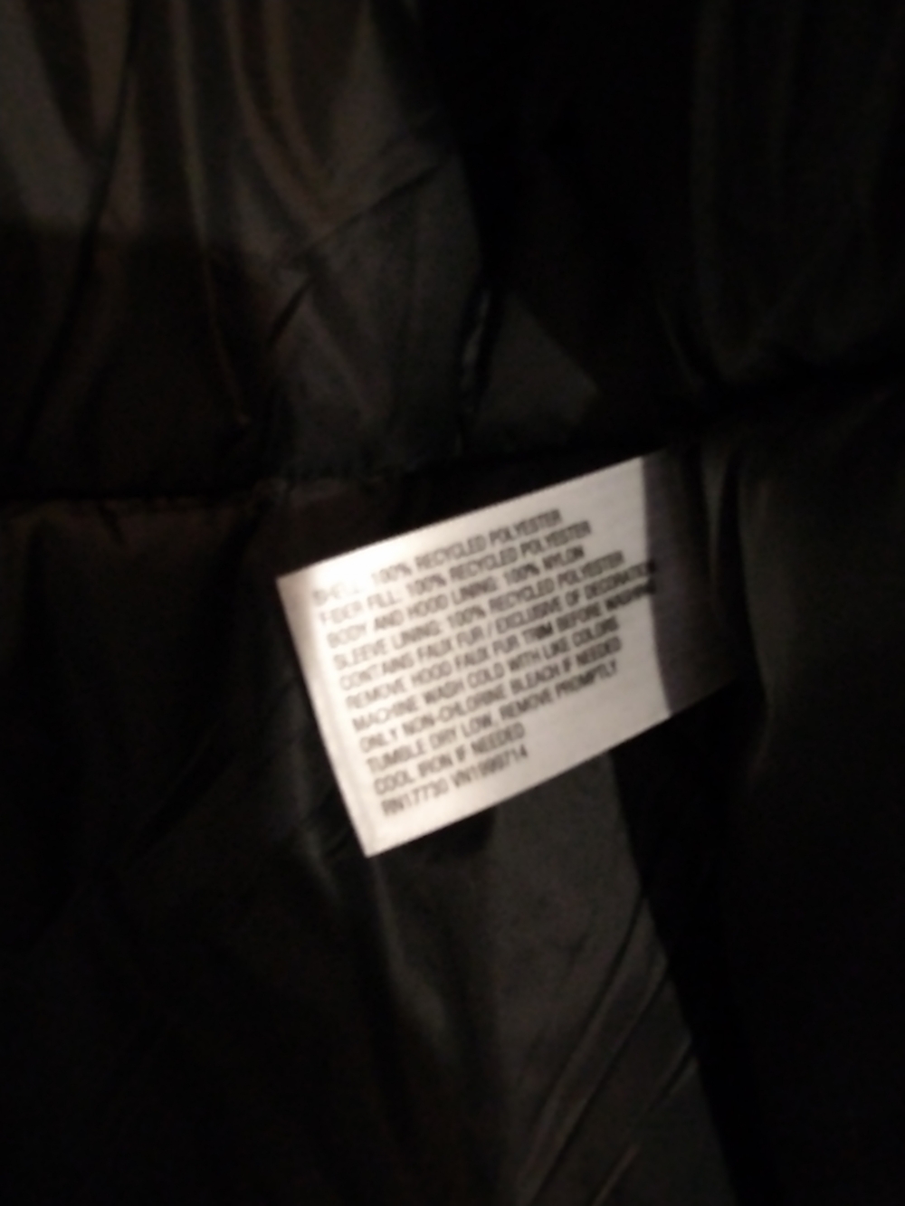 Goodfellow & Co Selby Black Arctic Parka with Faux-Fur Trimmed Hood Mens L - Picture 8 of 14